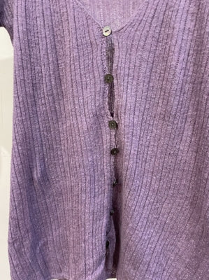 Preloved Casual Long Sleeve Top with Buttons