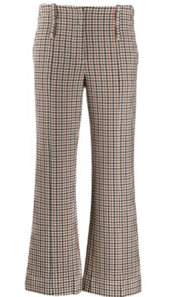 Preloved Tory Burch Trombetta check trouser
