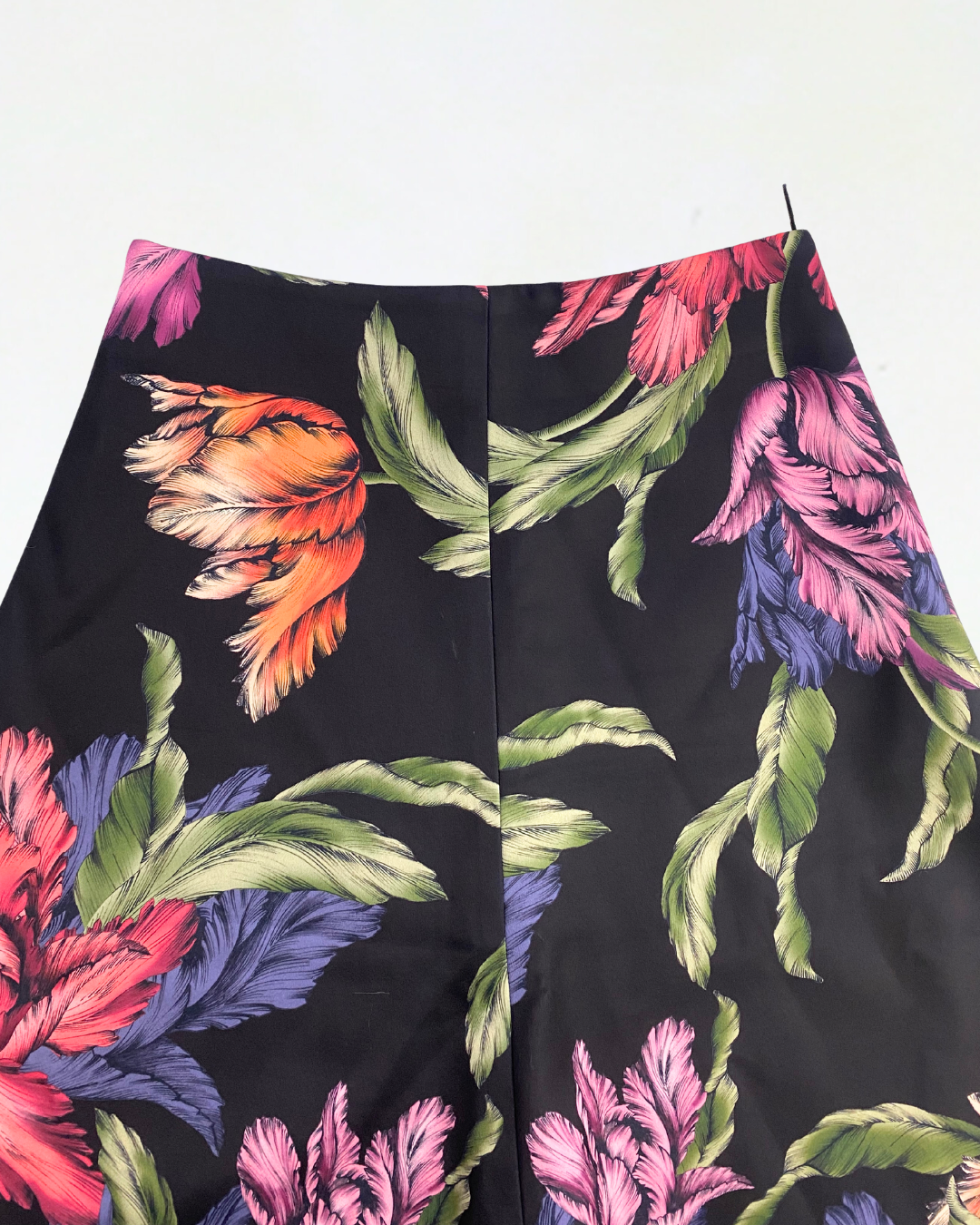 Floral A-line Skirt