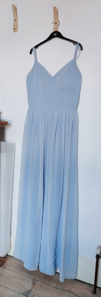 Preloved Sky blue full length dress
