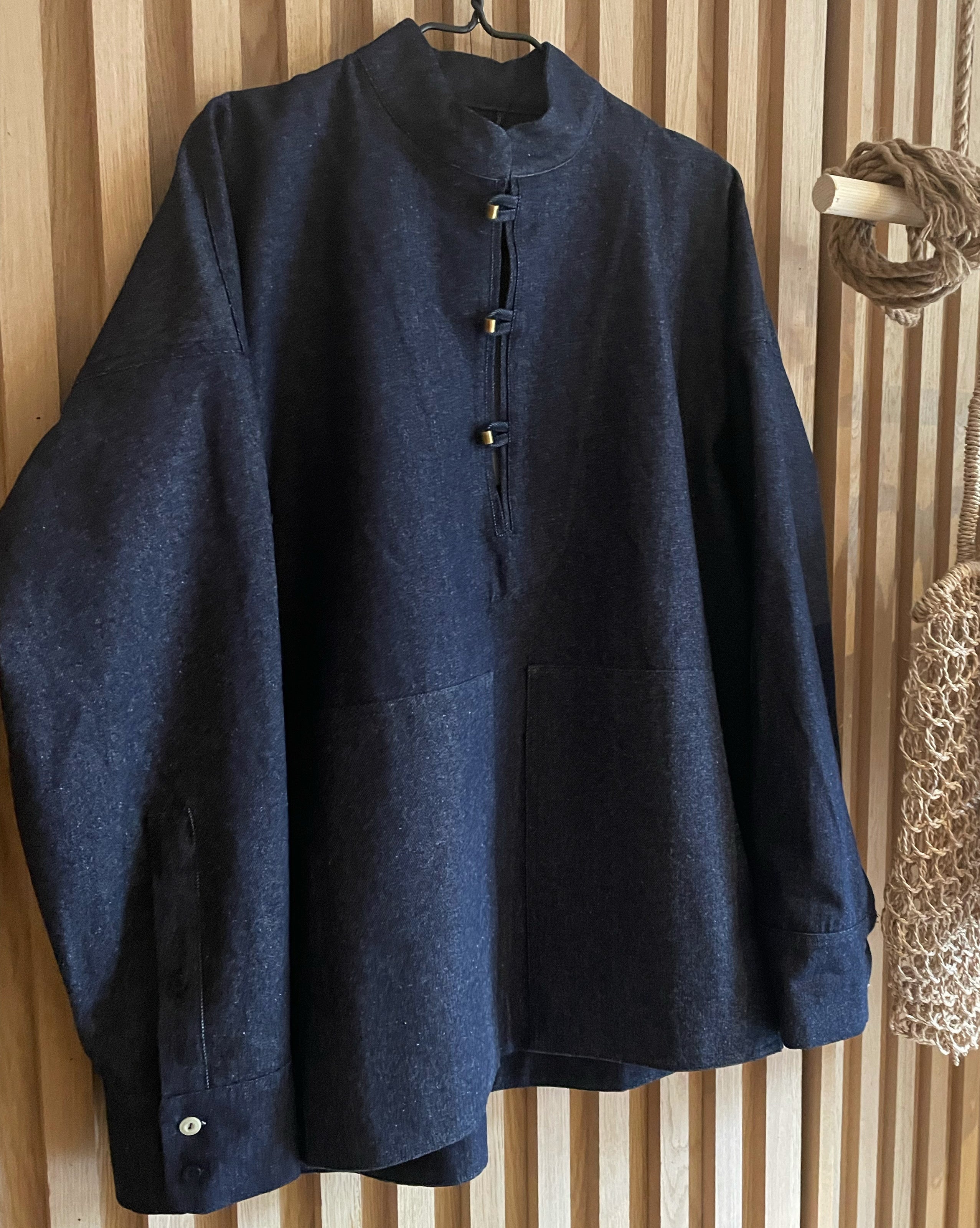 Preloved Jude Smock - Denim One Size