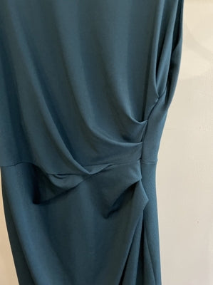 Preloved Teal 3/4 Length Dress