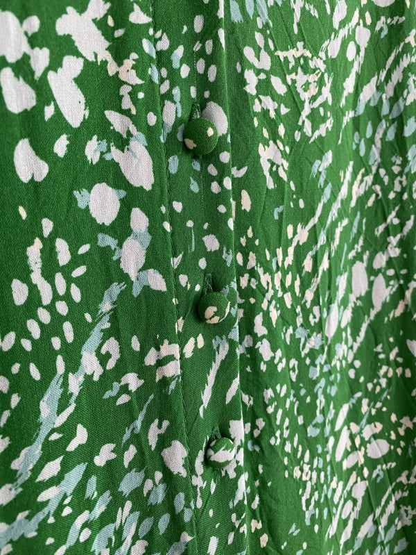 Preloved Nobody’s Child Green Alexa Midi Dress