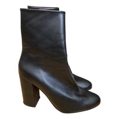Preloved Beyond Skin Blaise Boots - black faux leather, EU size 38, worn twice