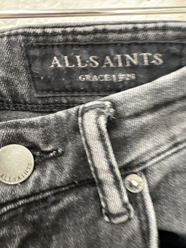 Preloved All Saints Grace grey skinny jean