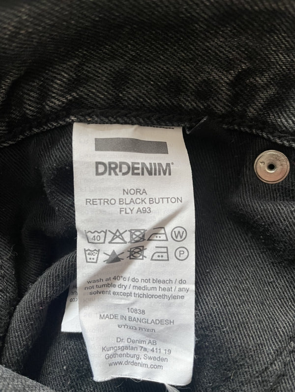Preloved Nora Retro Black Jeans
