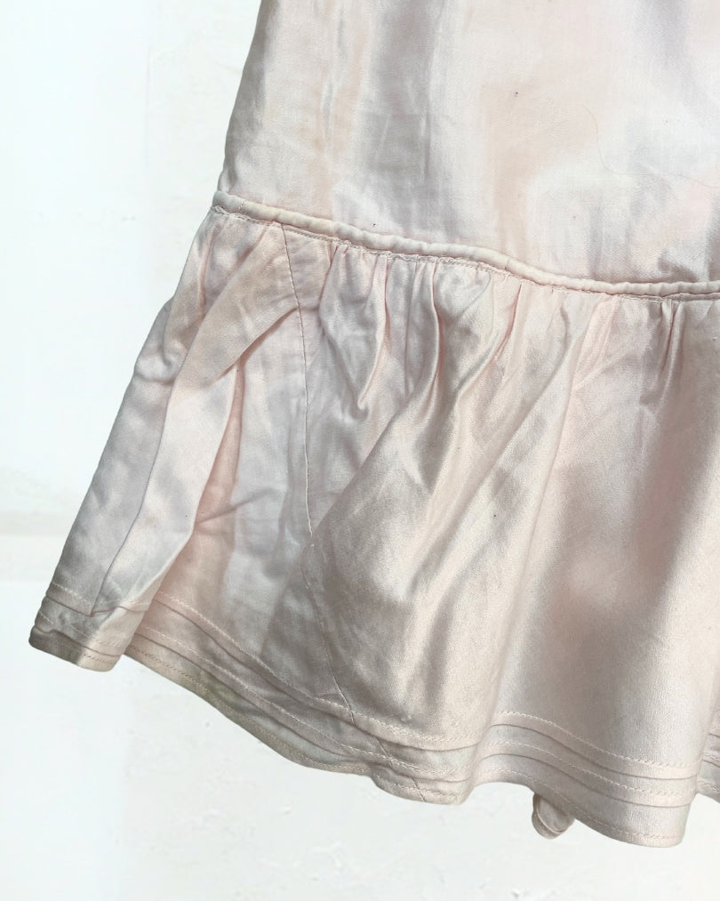 second hand Other Pink Silk Midi Skirt 14 OWNI