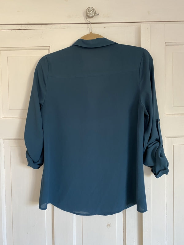 Preloved Roll-sleeve shirt