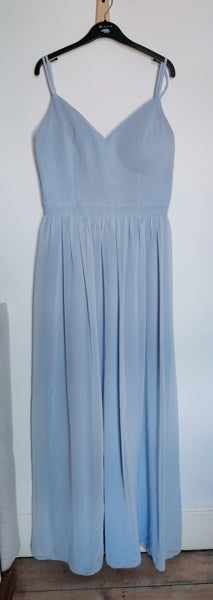 Preloved Sky blue full length dress