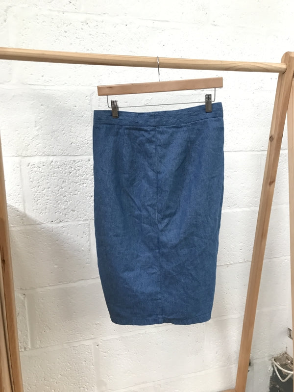 Preloved Denim Skirt