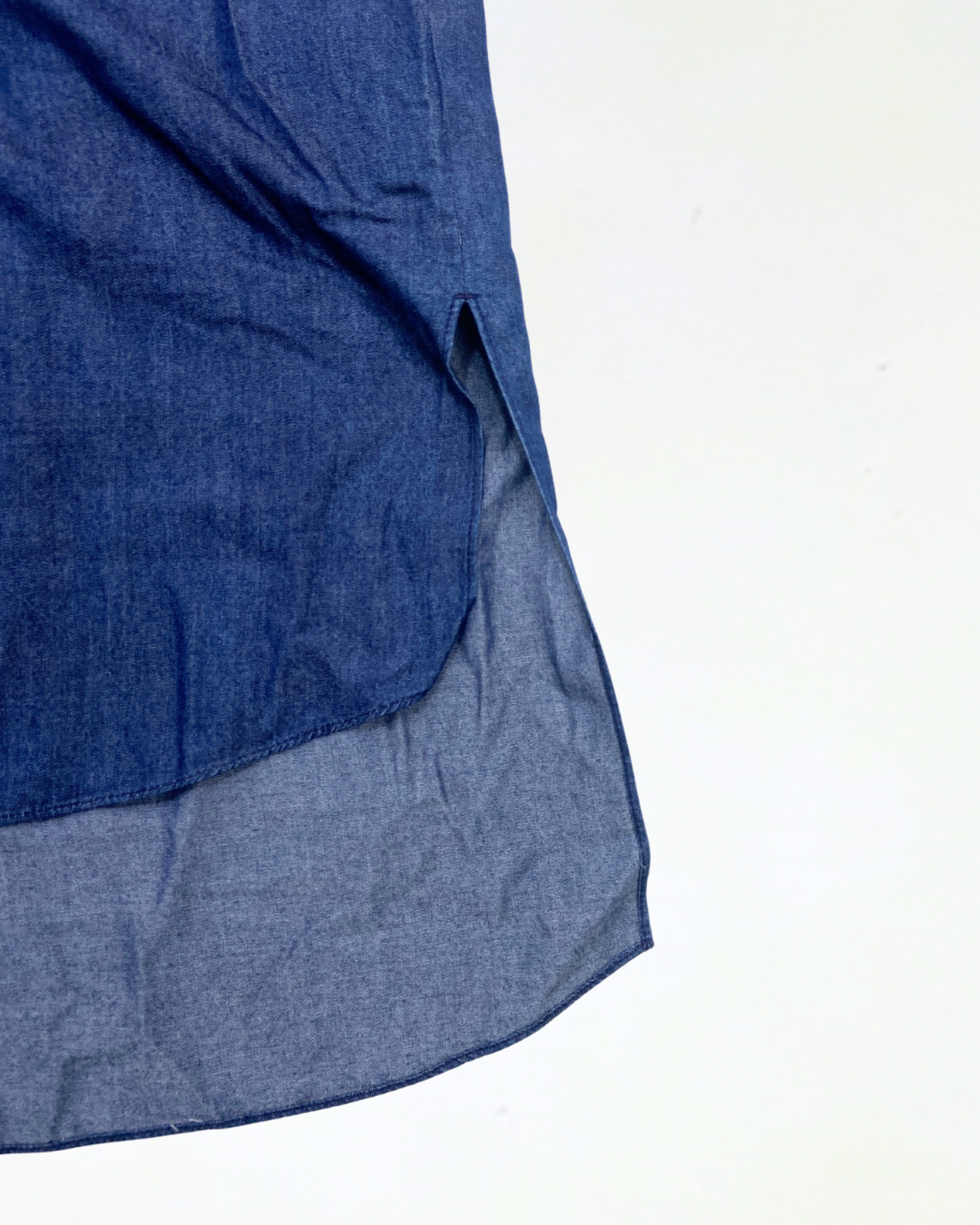 COS Denim Longline Shirt