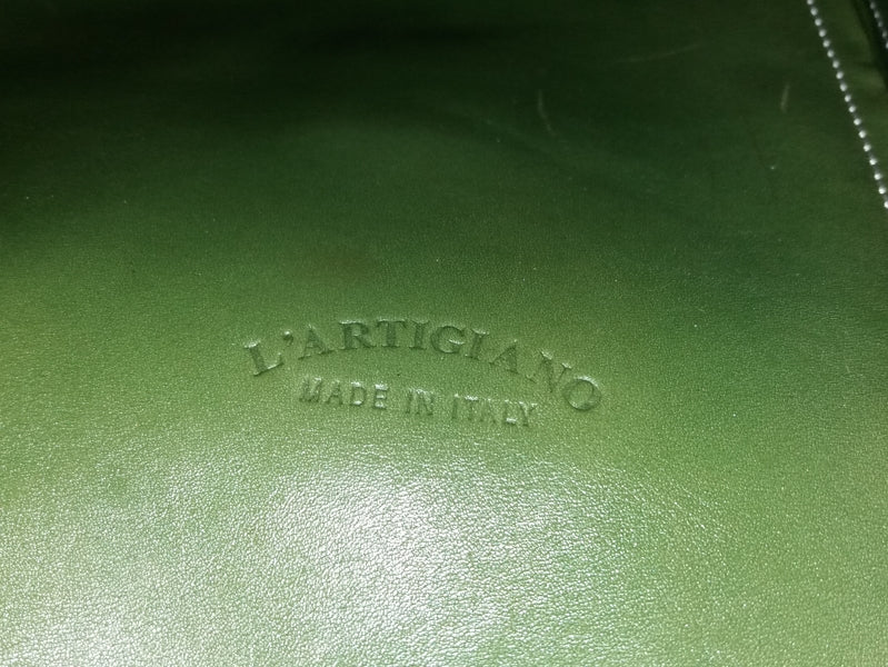 Preloved Italian leather handbag