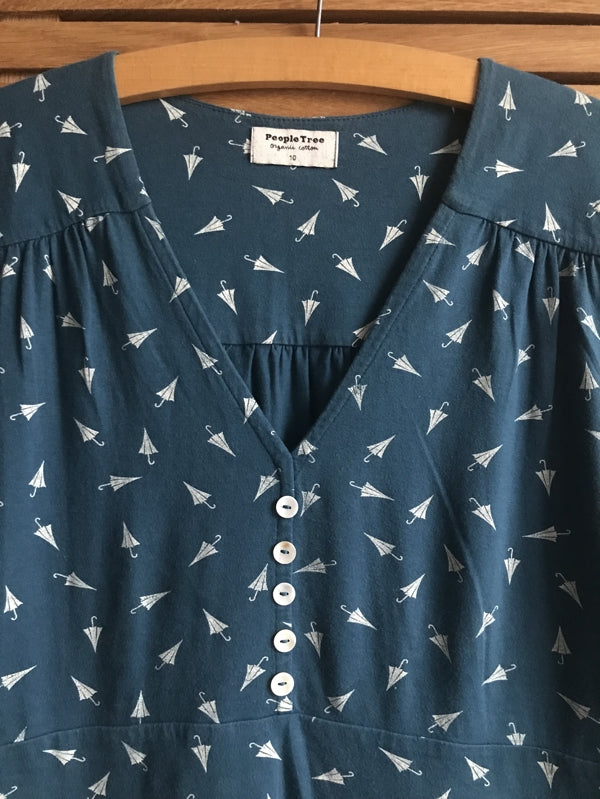 Preloved People Tree jersey dress size 10