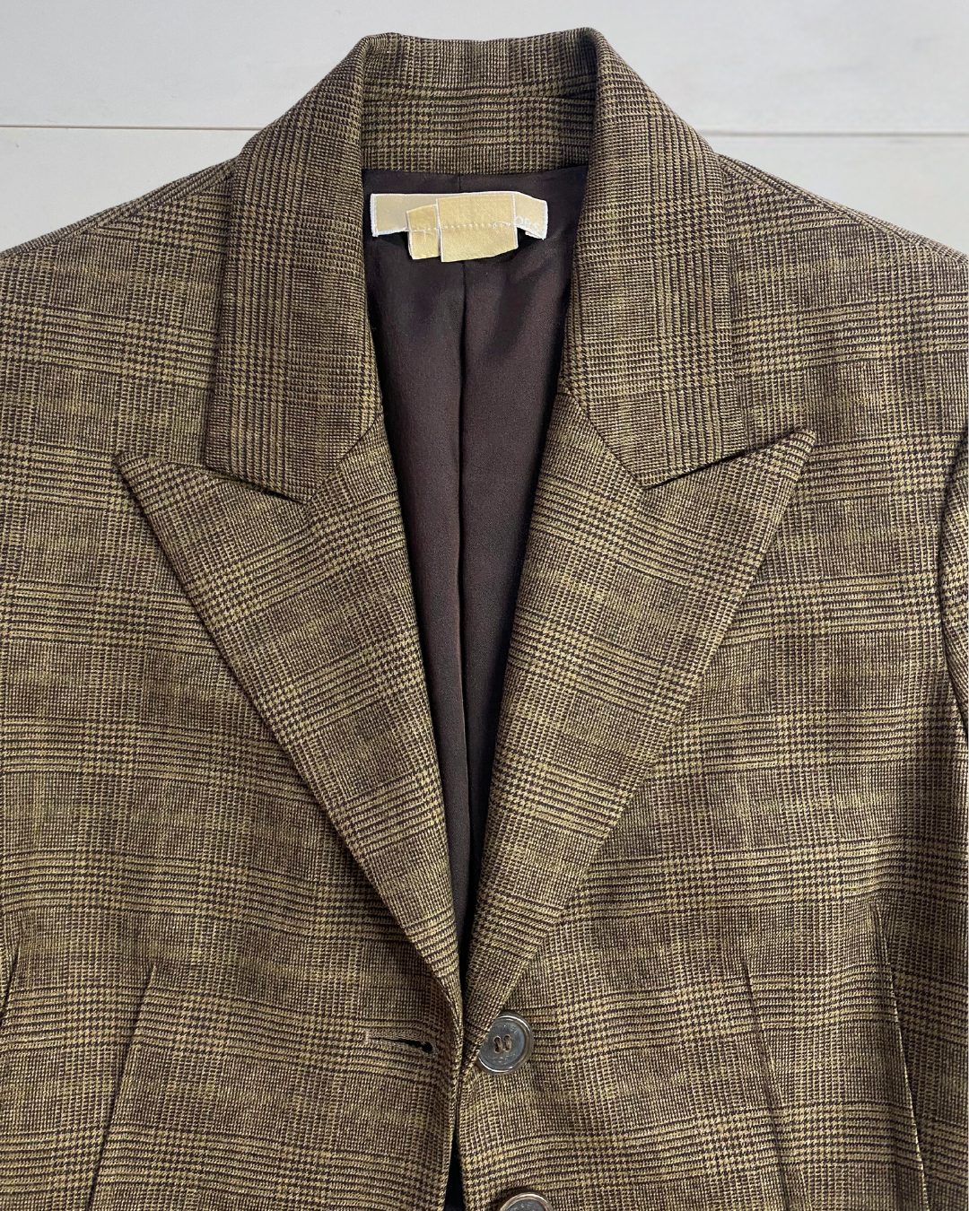 second hand Michael Kors Michael Kors Tweed Blazer Size 6 60 OWNI