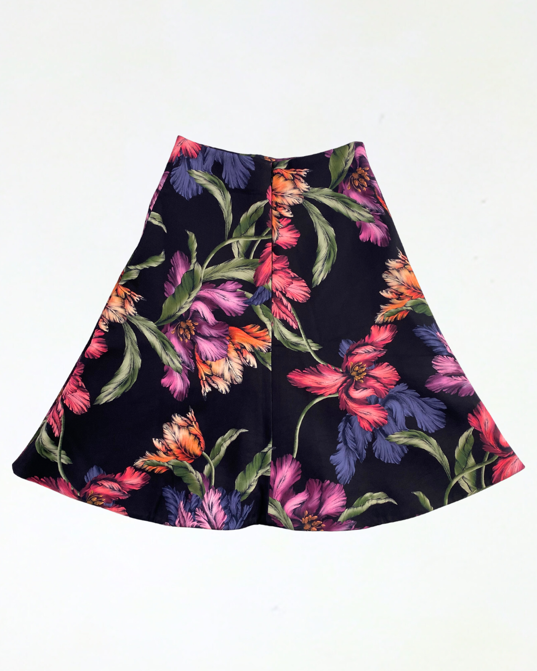 Floral A-line Skirt