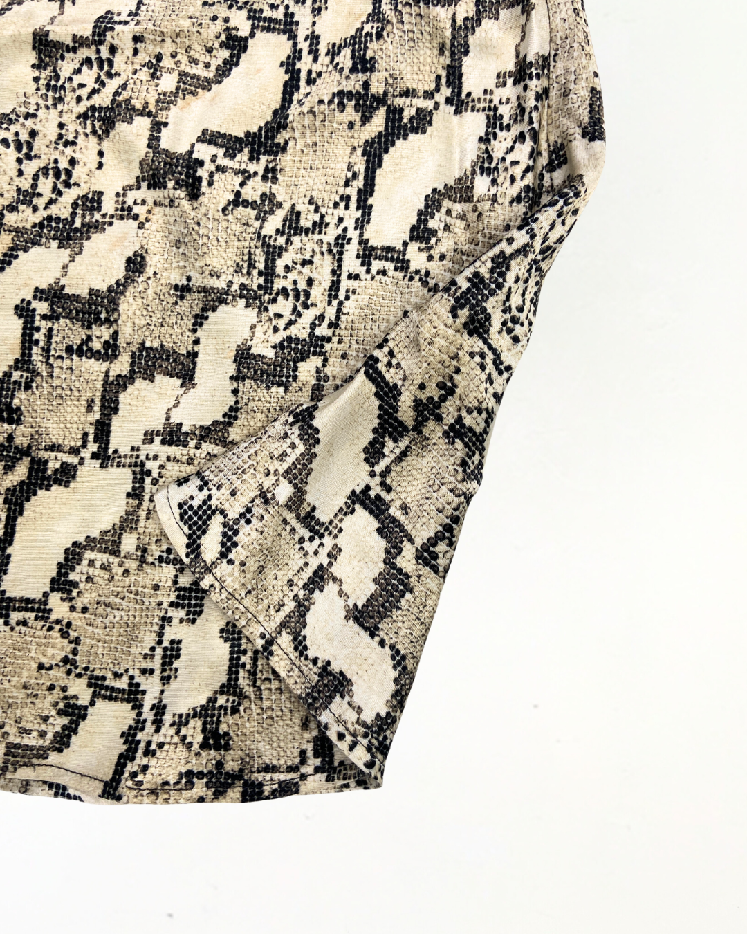H&M Snake Print Slip Skirt Size 10