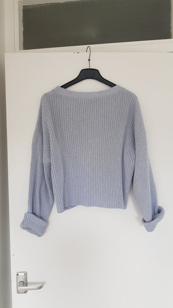 Preloved Nu-in Recycled Pastel Blue Cardigan