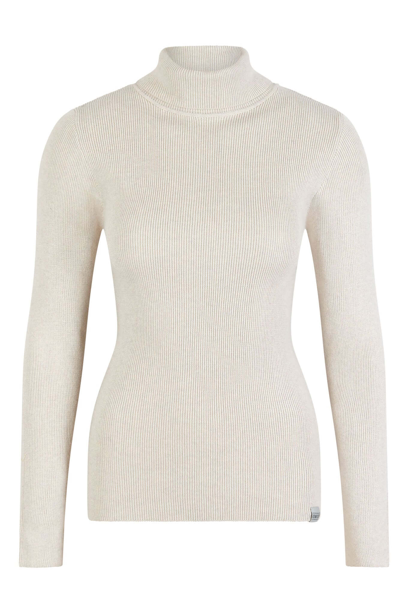 Preloved KEIKO - GOTS Superfine Organic Cotton Rollneck Off White