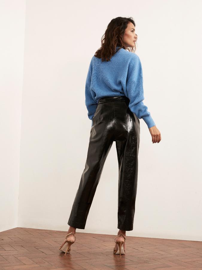 Preloved Eleonora Vinyl Trousers