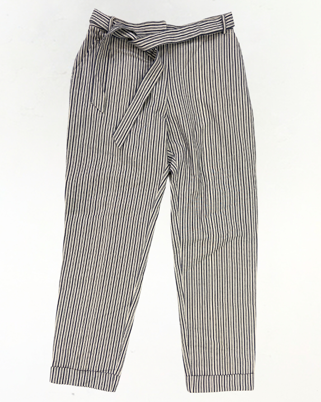 People Tree Striped Cotton Suit