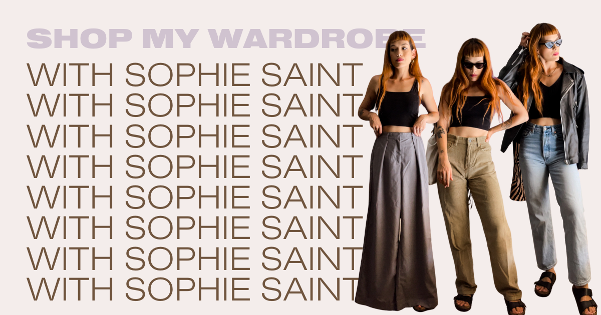#ShopMyWardrobe with Sophie Saint
