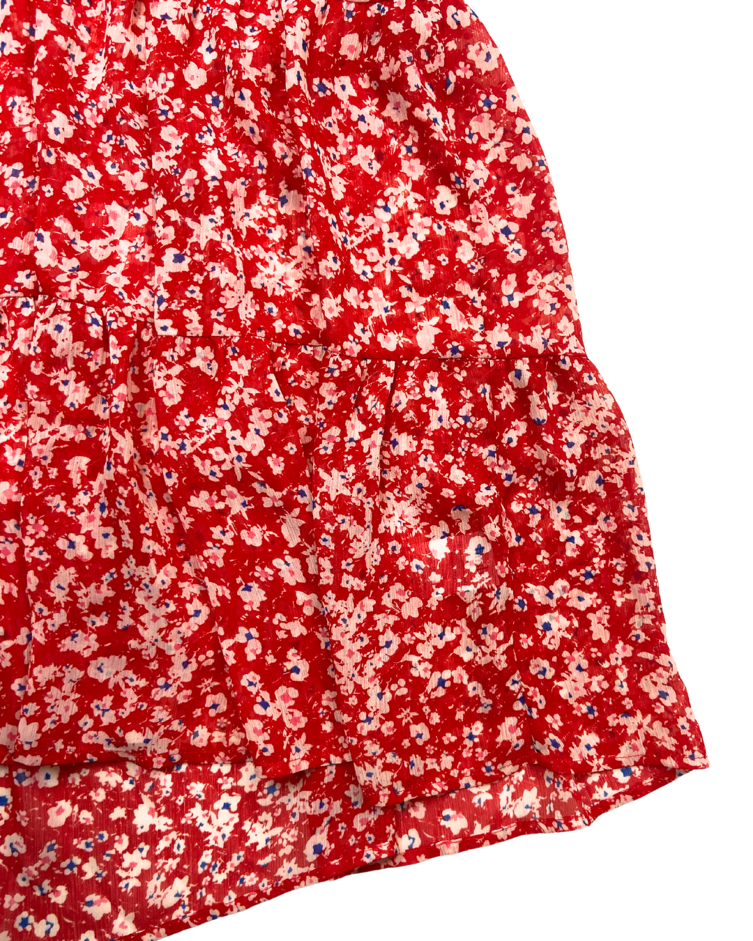 Hush Red Floral Maxi Dress
