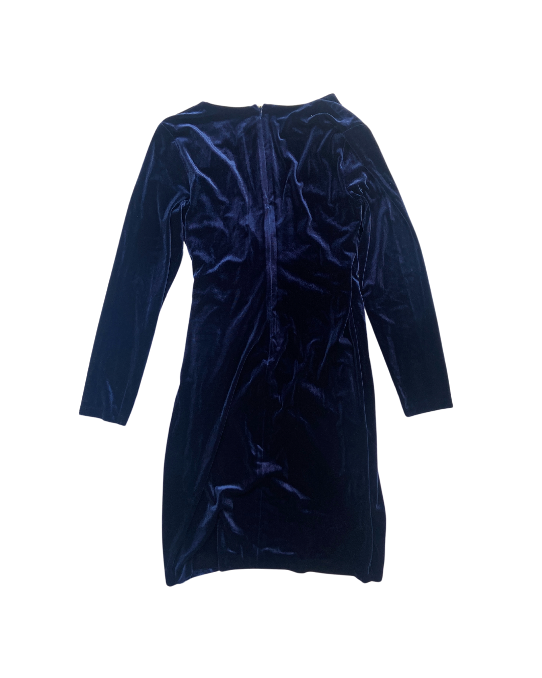 DKNY Blue Velvet Dress OWNI DKNY Blue Velvet Dress OWNI