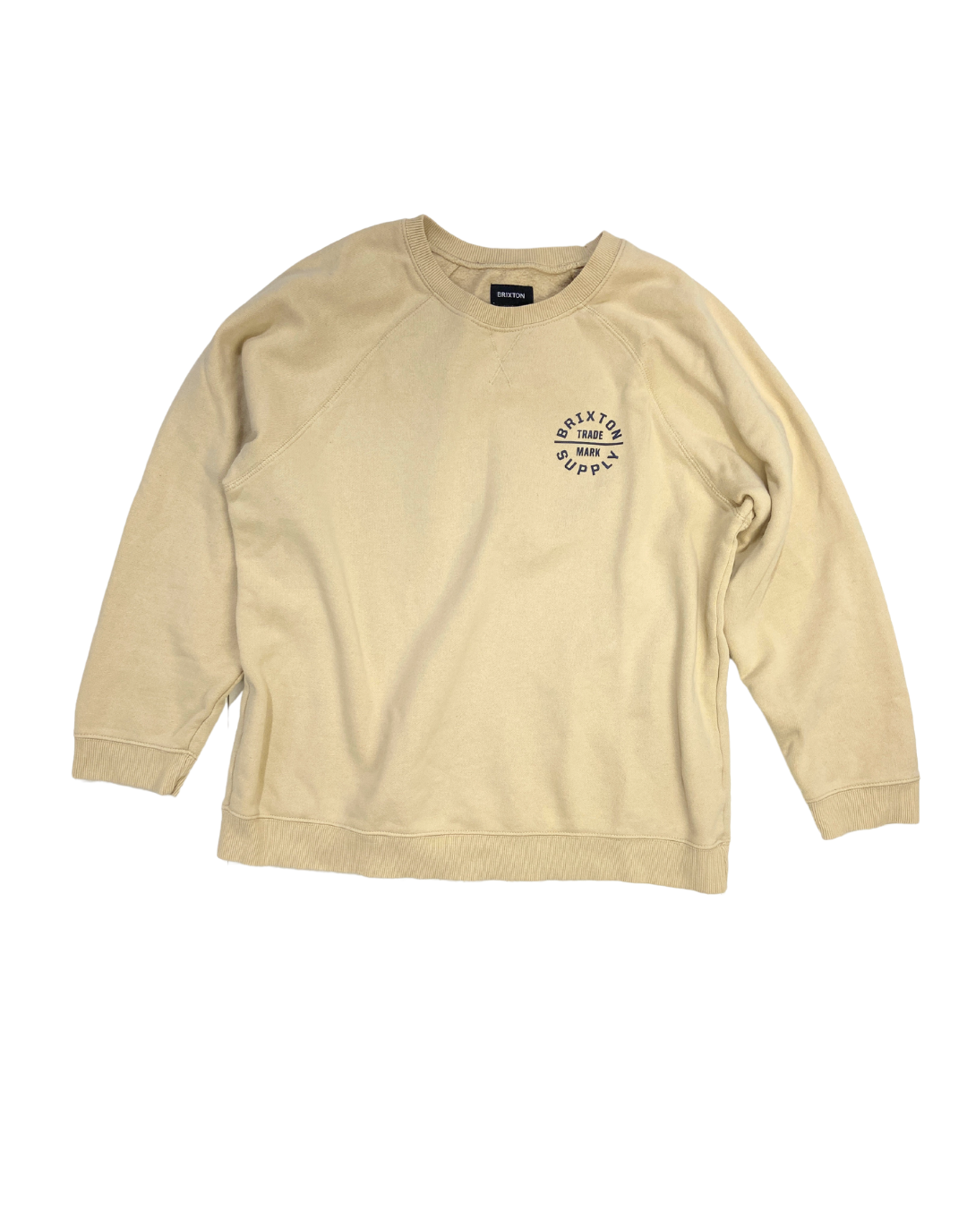 Brixton Beige Sweatshirt