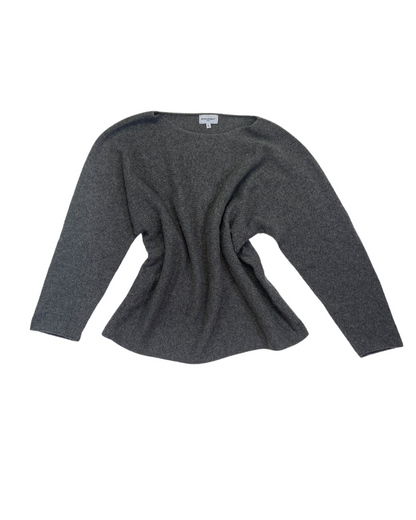 Bianco and Blue Grey Knit Jumper