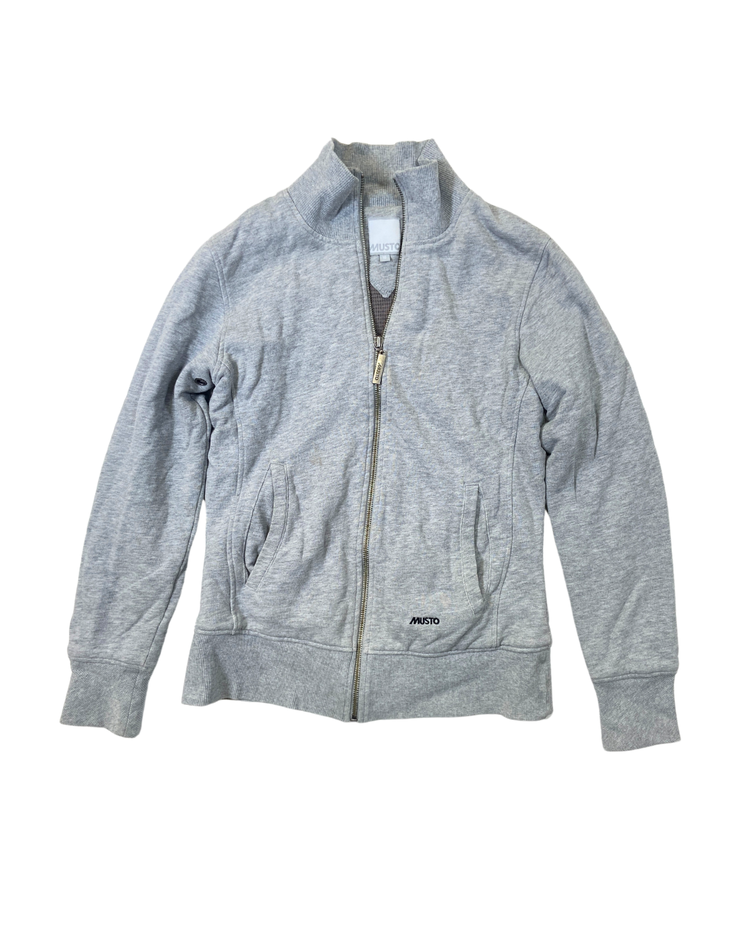 Musto Grey Zip Sweatshirt