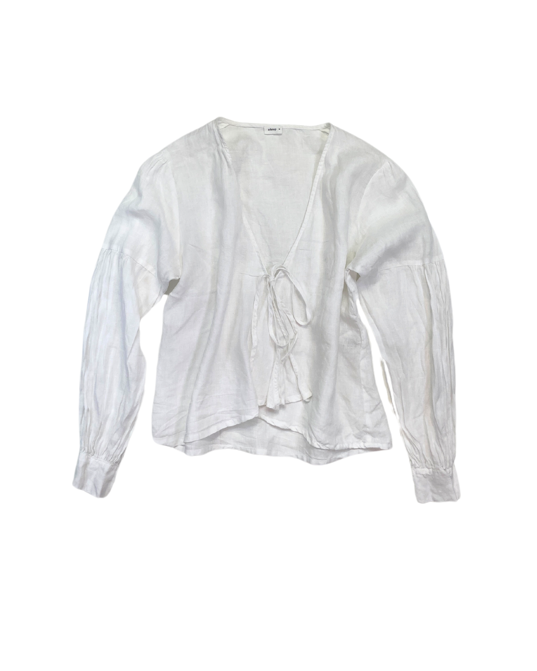 Arkitaip Tie Front Blouse