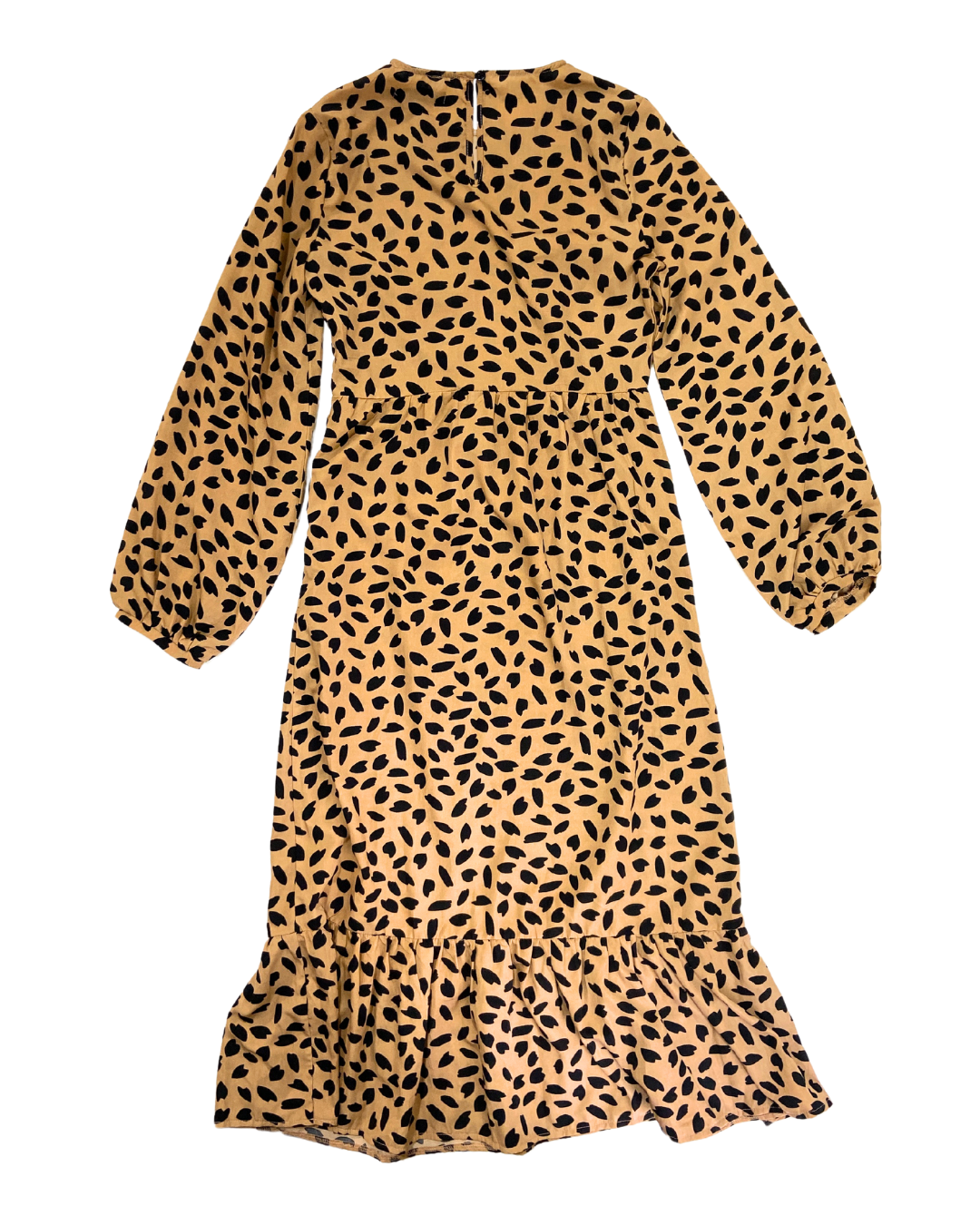 Missguided Tan Graphic Maxi Dress OWNI