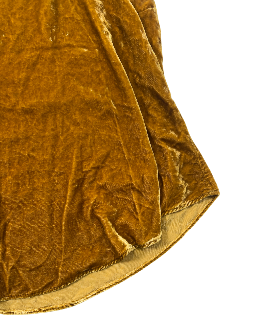 Mineral Mustard Yellow Velour Cami