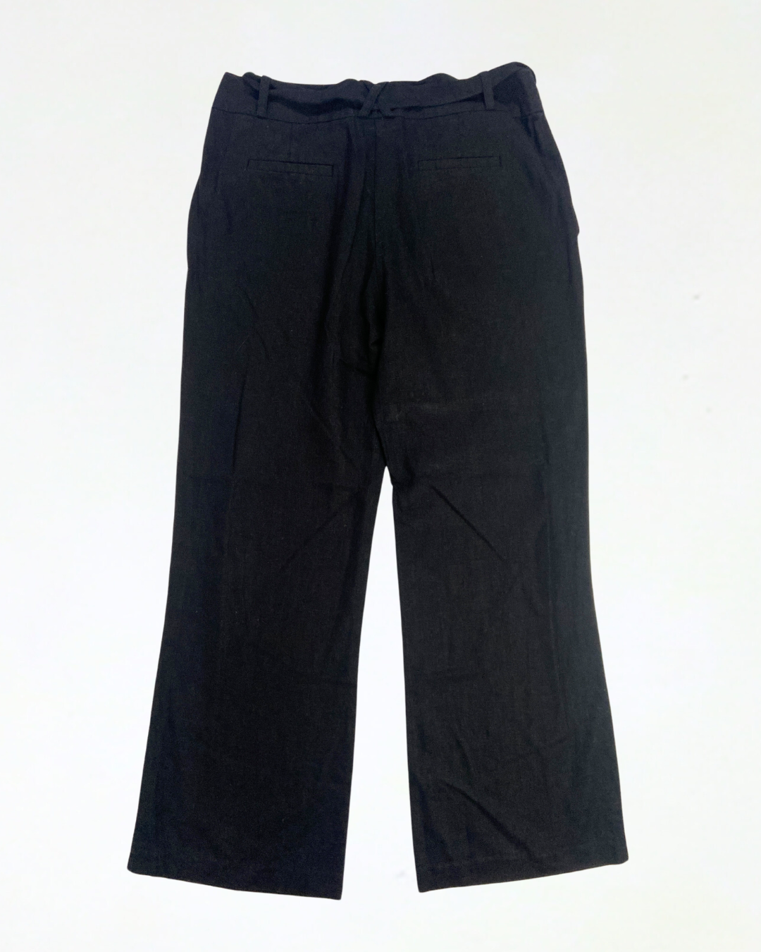 second hand New Look New Look Tie Waist Black Chino 5 OWNI