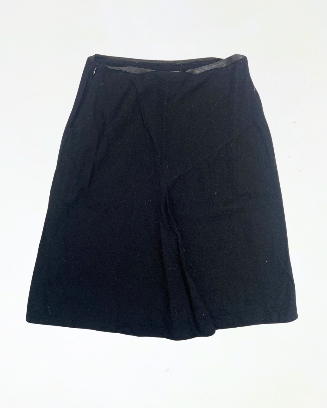 second hand Joseph Classic Black A-Line Skirt 20 OWNI
