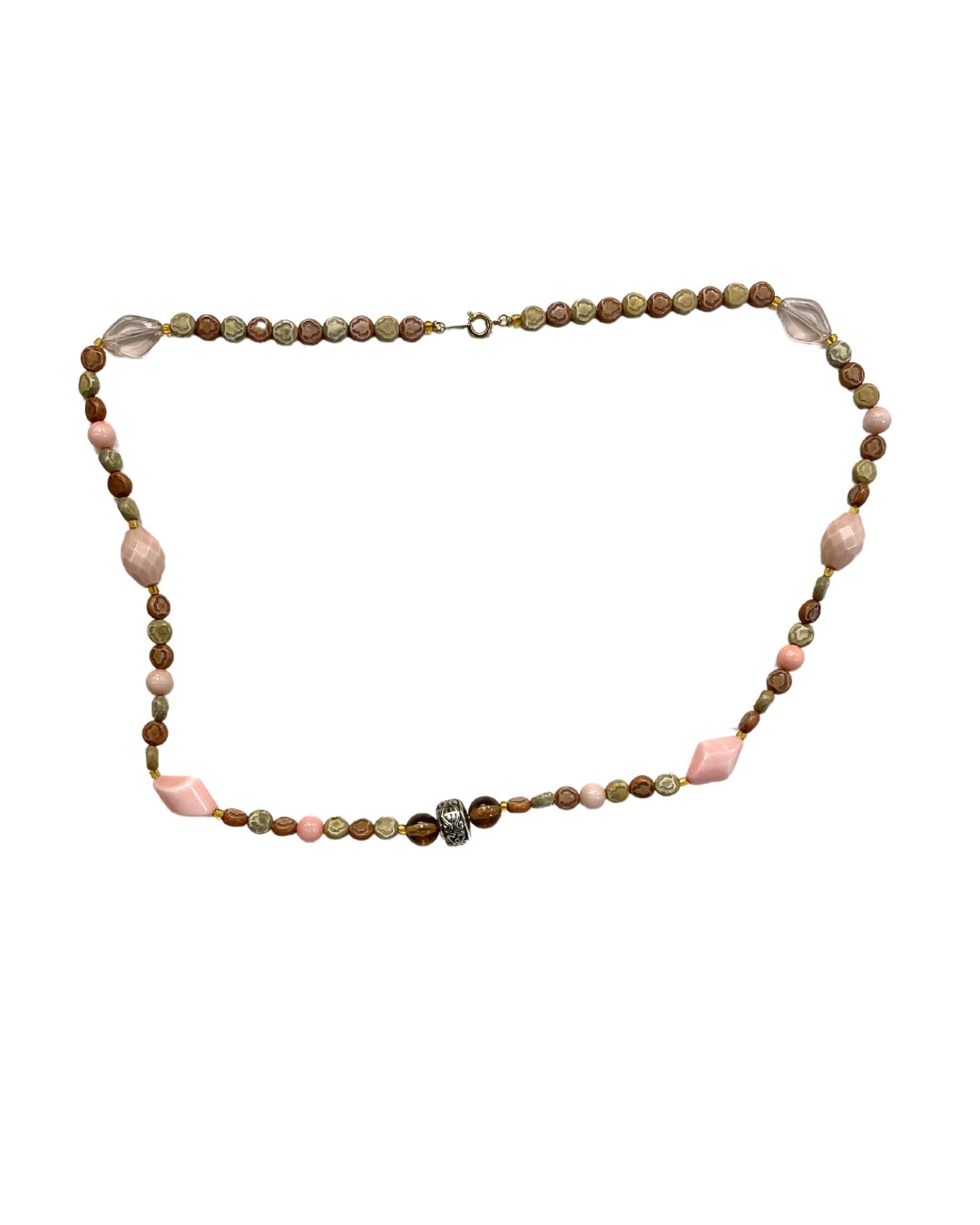 Pink Beaded Necklace