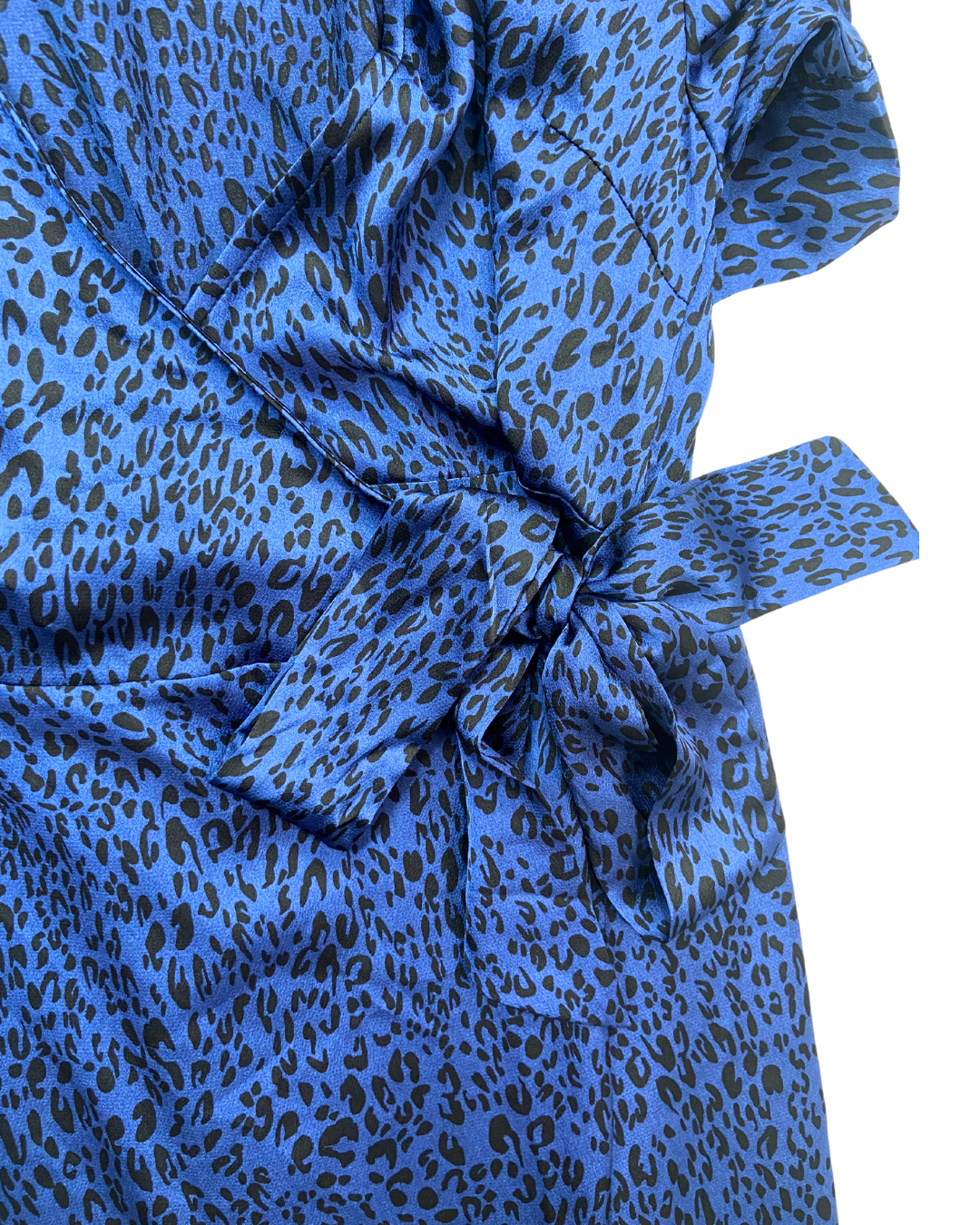 Gini London Blue Leopard Dress
