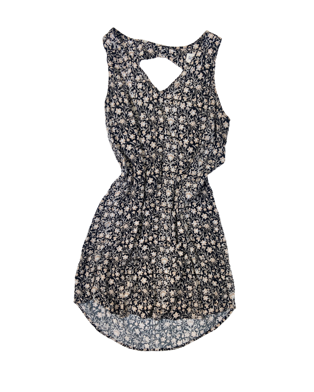 Gap Black Floral Dress