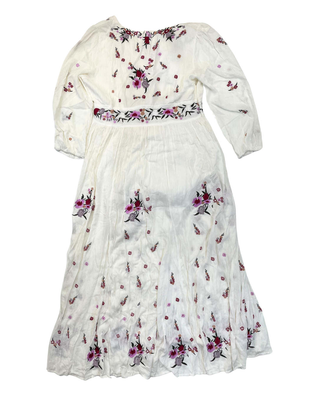 Chicwish White Boho Dress