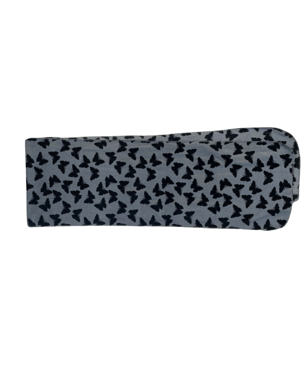 Cotton Traders Grey Butterfly Scarf