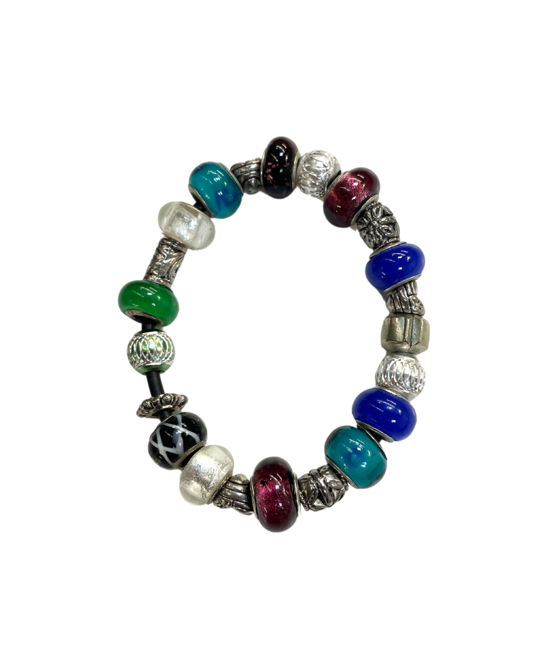 Multi Colour Charm Bracelet