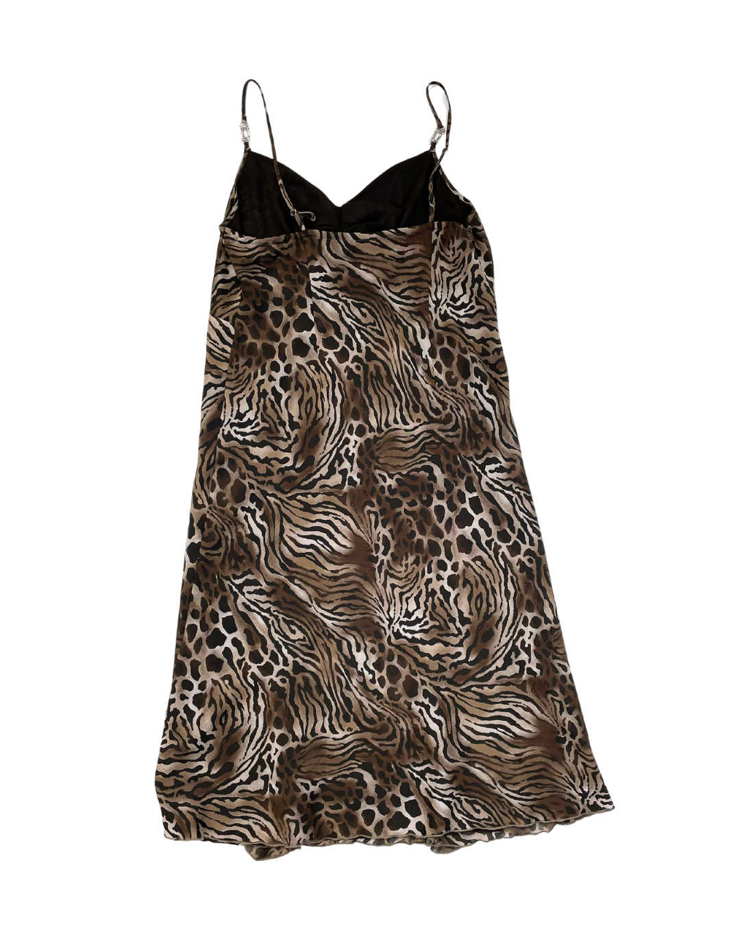 Fashion Debut Animal Print Midi Dress Size XL