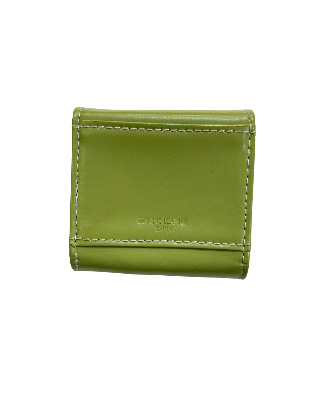 Fossil Green Leather Pouch