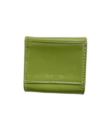 Fossil Green Leather Pouch