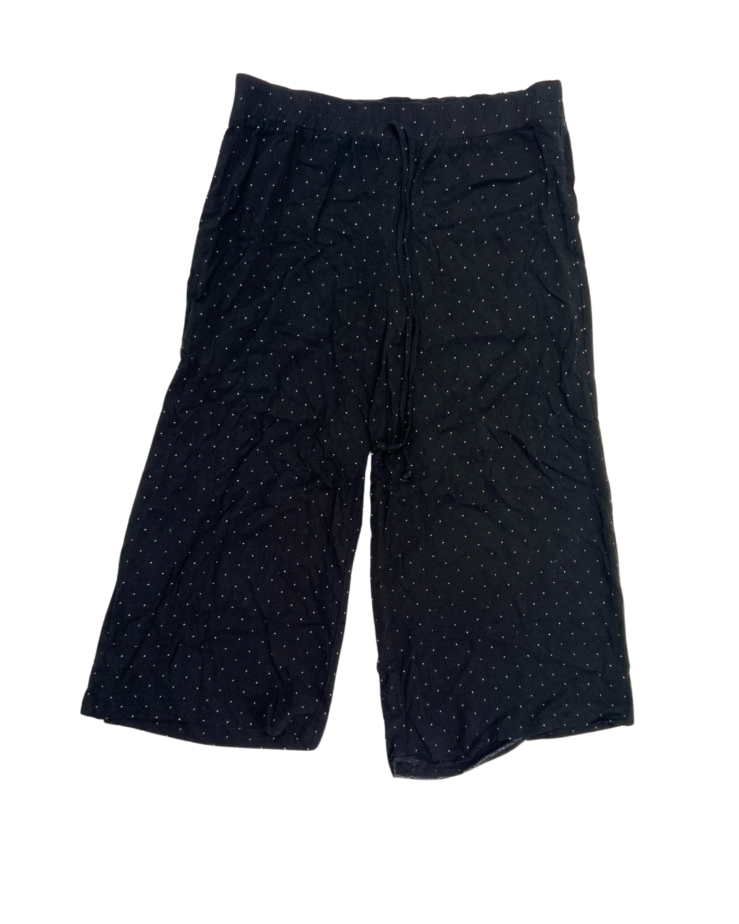 Marks and Spencer Black Polka Dot Culottes