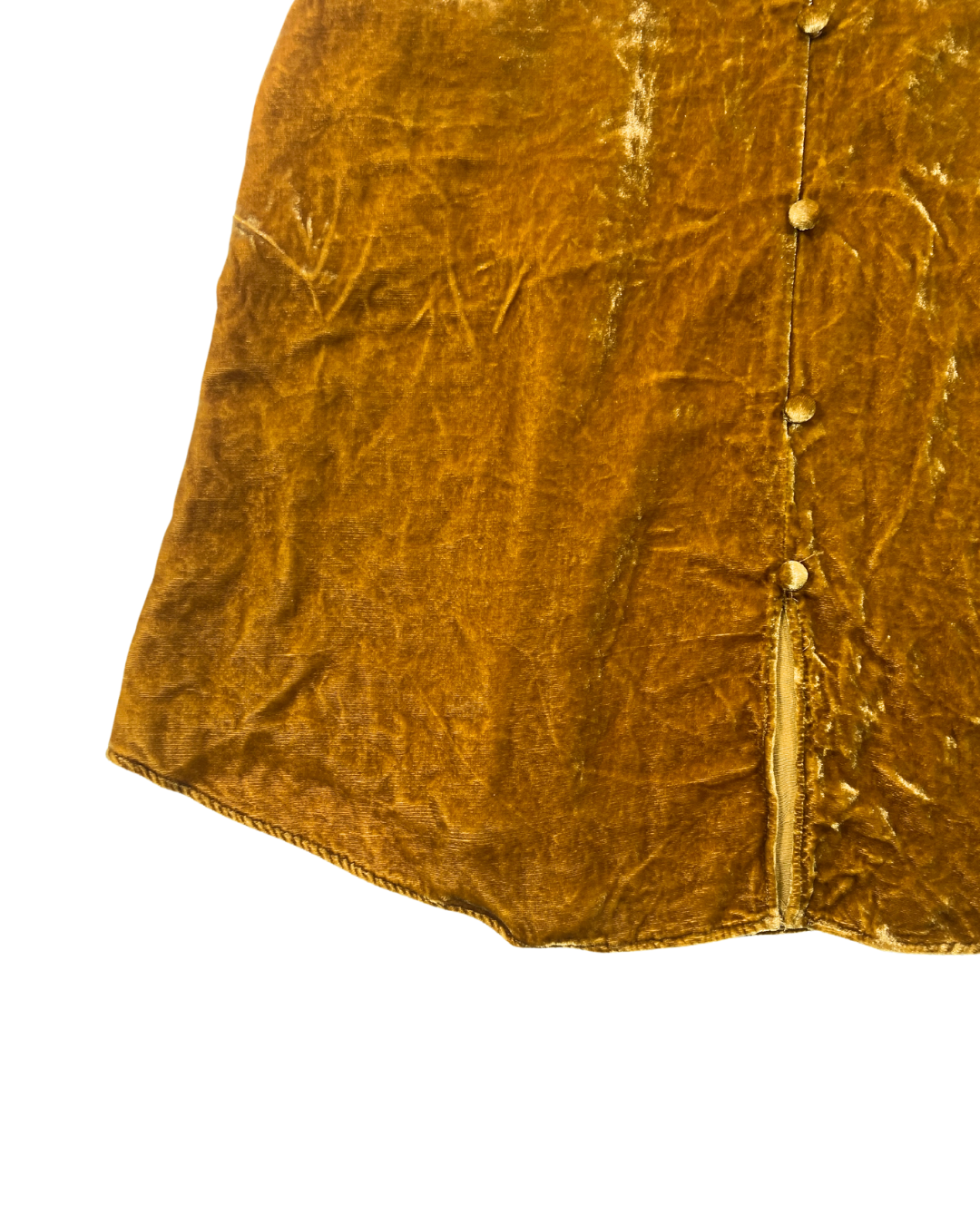 Mineral Mustard Yellow Velour Cami