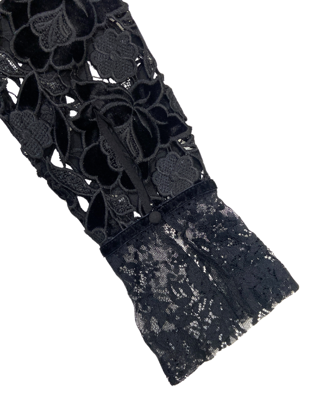 French Connection Black Lace Dress