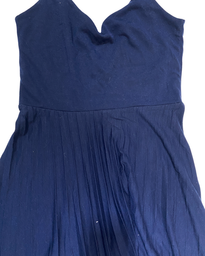 ASOS Blue Pleated Dress