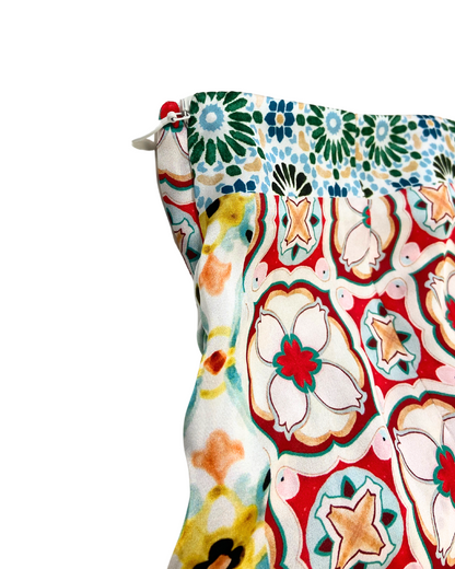 Multi Colour Tapestry Midi Skirt