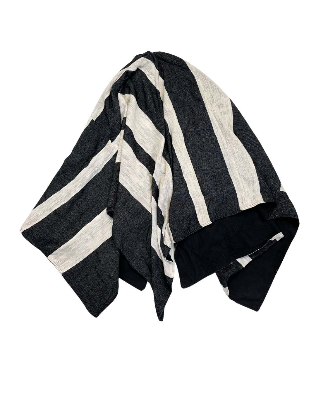 Black and White Poncho